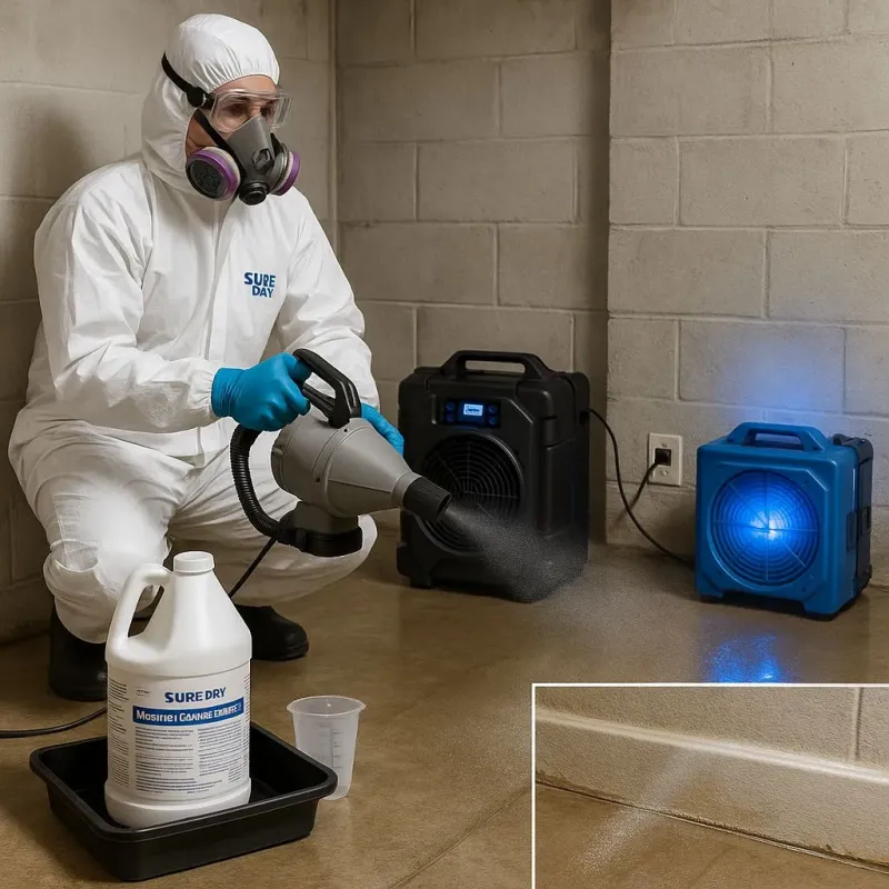 Sanitization and Odor Removal process in Sartell, MN