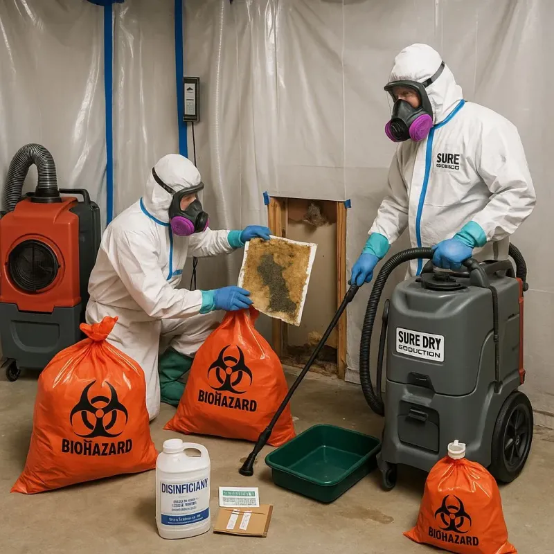 Contaminated Water Handling Protocols process in Sartell, MN
