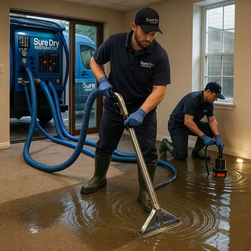 Water Extraction and Removal process in Sartell, MN